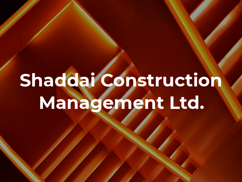 El Shaddai Construction & Management Ltd.