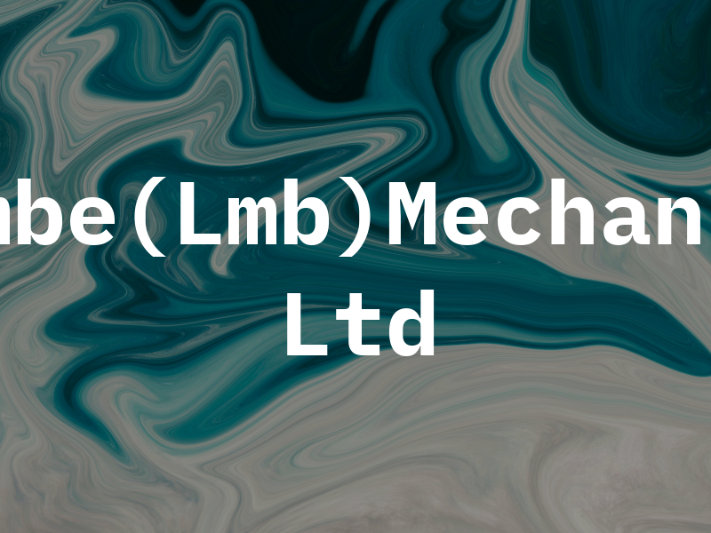 Elembe(Lmb)Mechanical Ltd