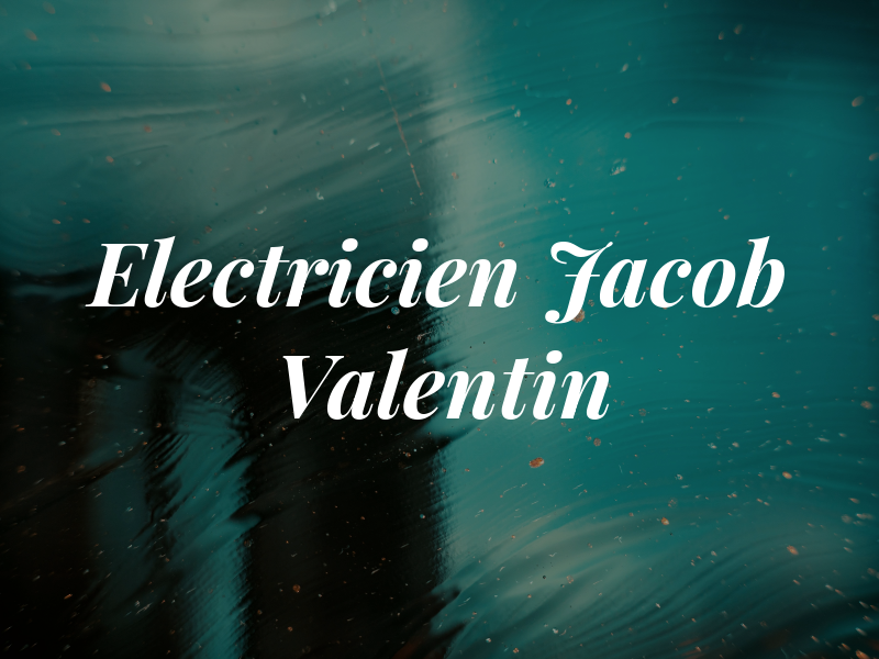 Electricien Jacob et Valentin