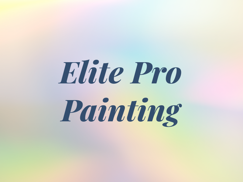 Elite Pro Painting