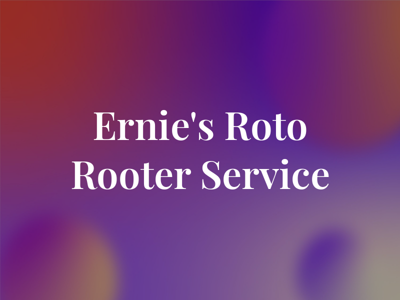 Ernie's Roto Rooter Service