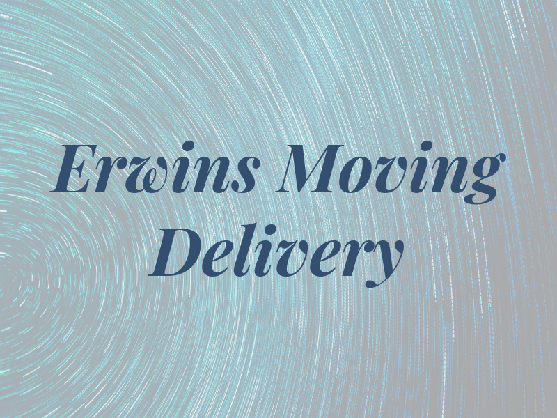 Erwins Moving & Delivery Ltd