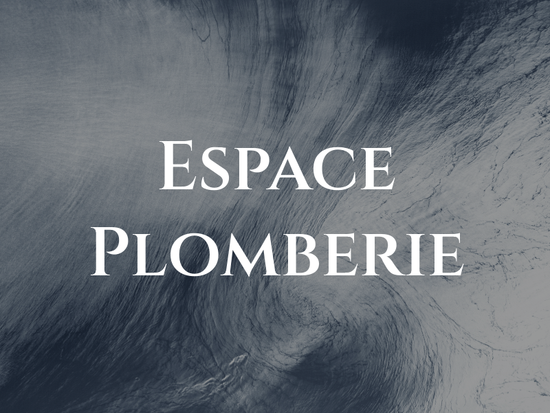 Espace Plomberie