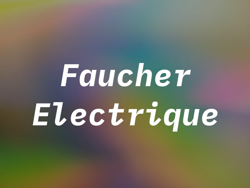 Faucher Electrique