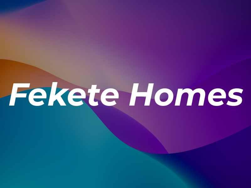 Fekete Homes