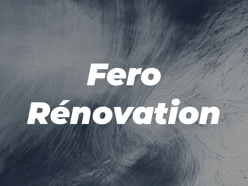 Fero Rénovation