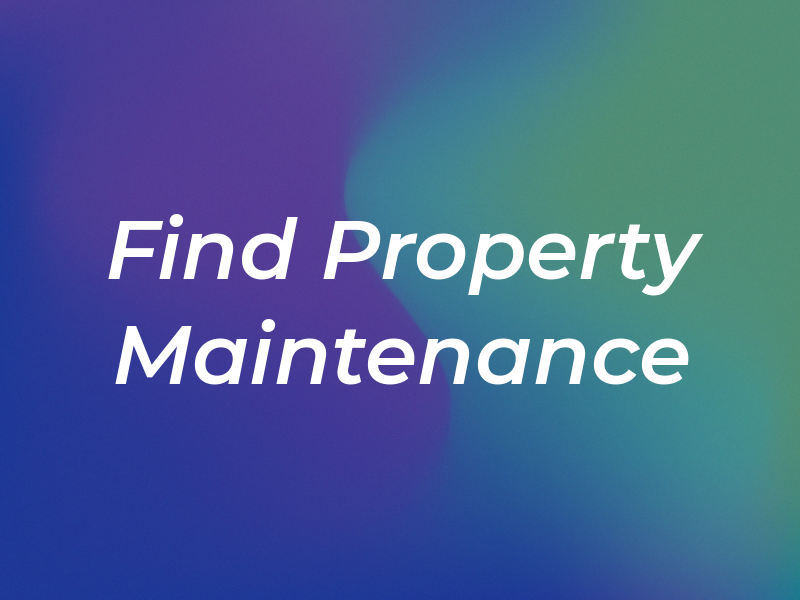 Find A Way Property Maintenance Inc