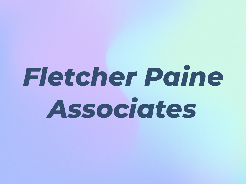 Fletcher Paine Associates Ltd