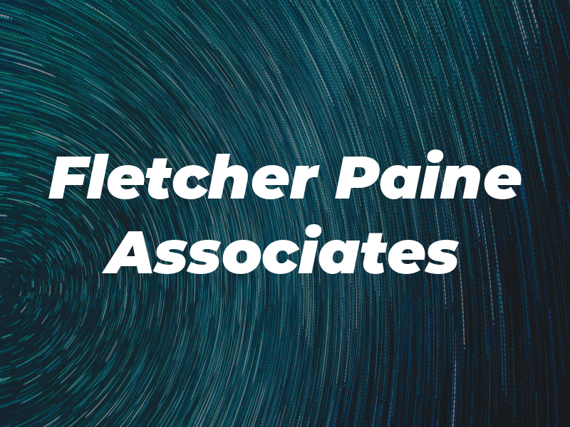 Fletcher Paine Associates Ltd