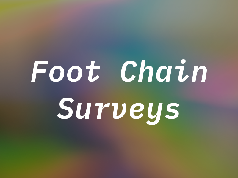 Foot & Chain Surveys Inc