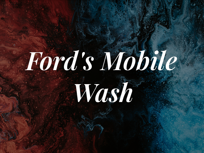 Ford's Mobile Wash