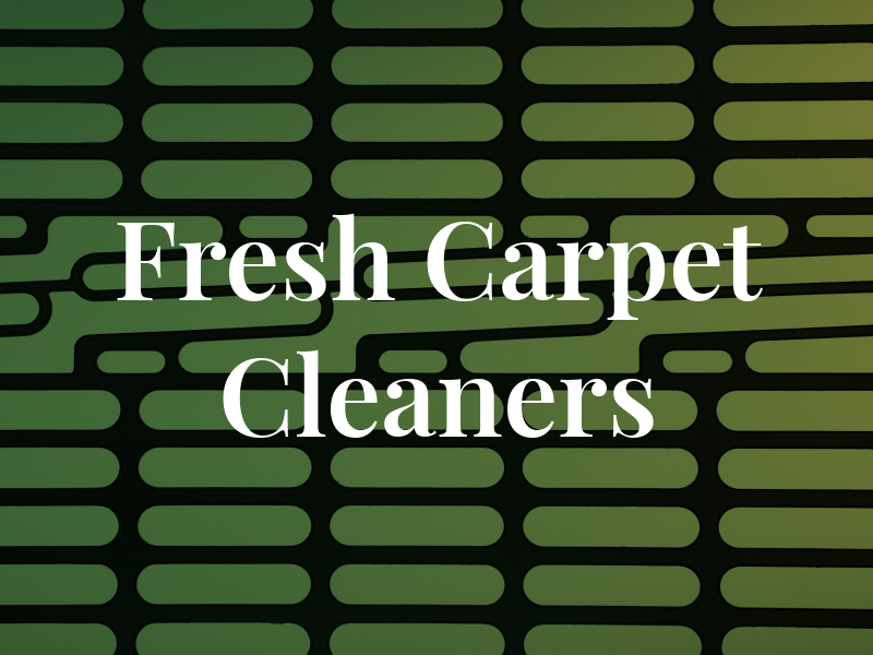Fresh Carpet Cleaners