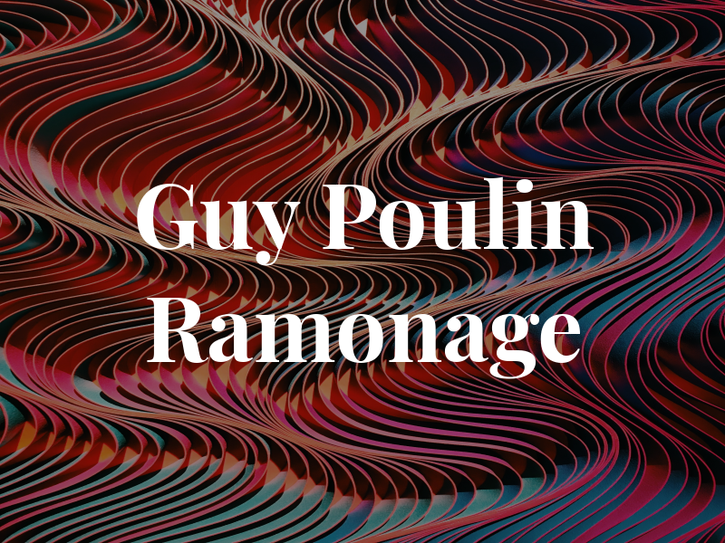 Guy Poulin Ramonage