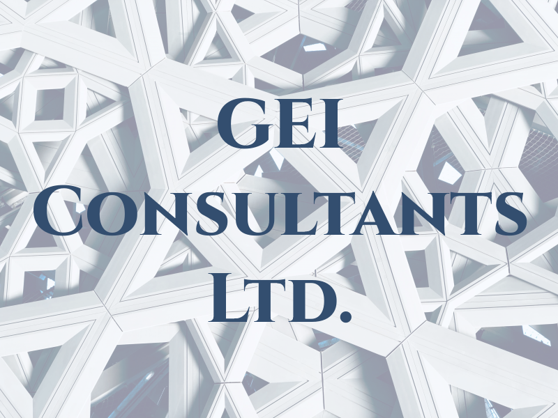 GEI Consultants Ltd.