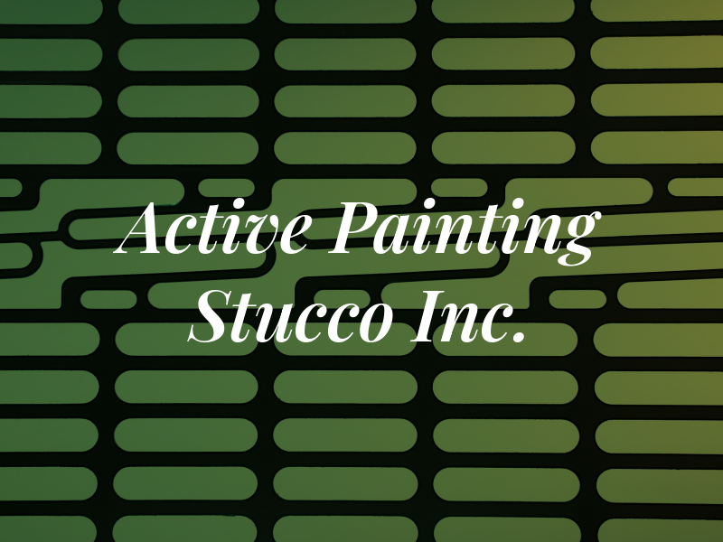 GT Active Painting & Stucco Inc.