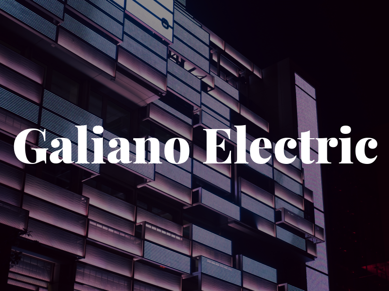 Galiano Electric