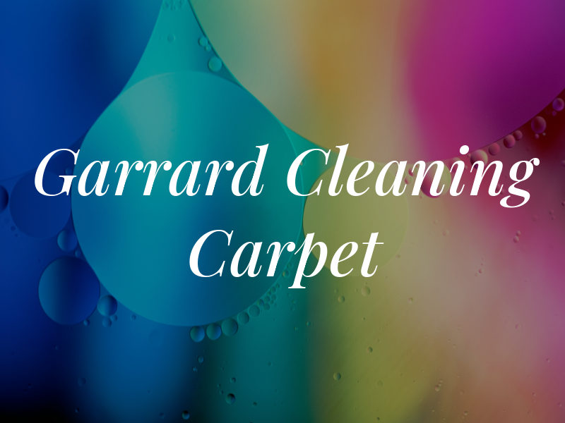 Garrard Cleaning Carpet