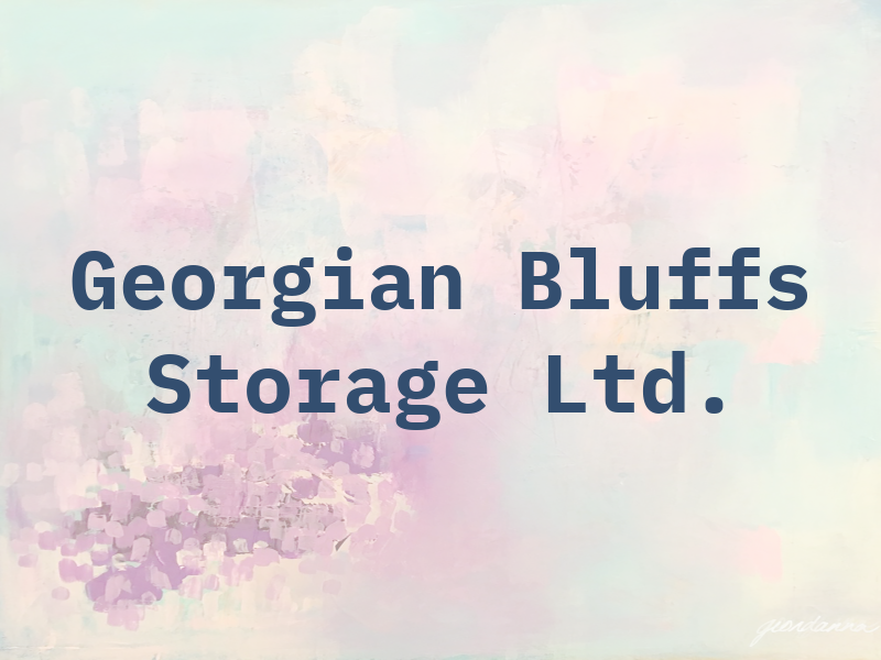 Georgian Bluffs Storage Ltd.
