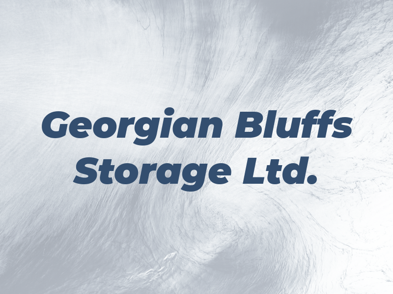 Georgian Bluffs Storage Ltd.