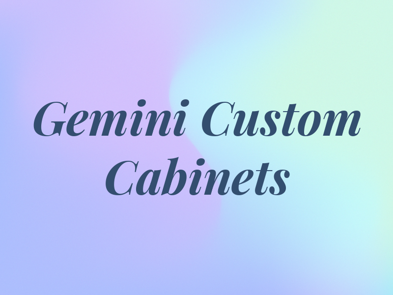 Gemini Custom Cabinets