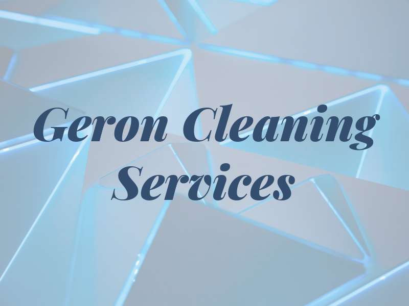 Geron Cleaning Services