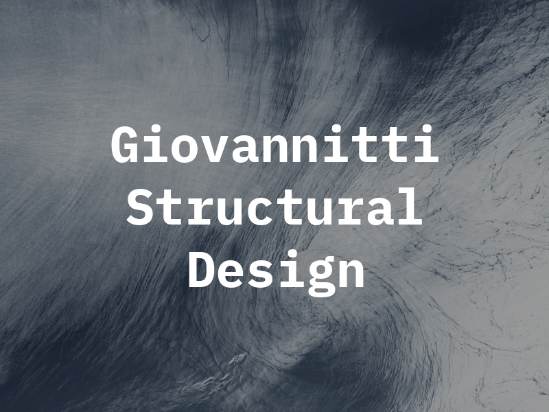 Giovannitti Structural Design