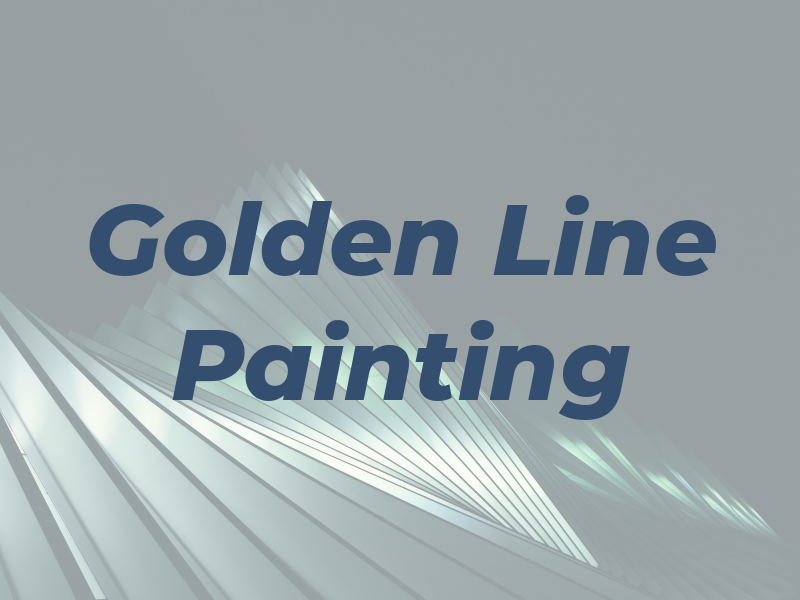 Golden Line Painting