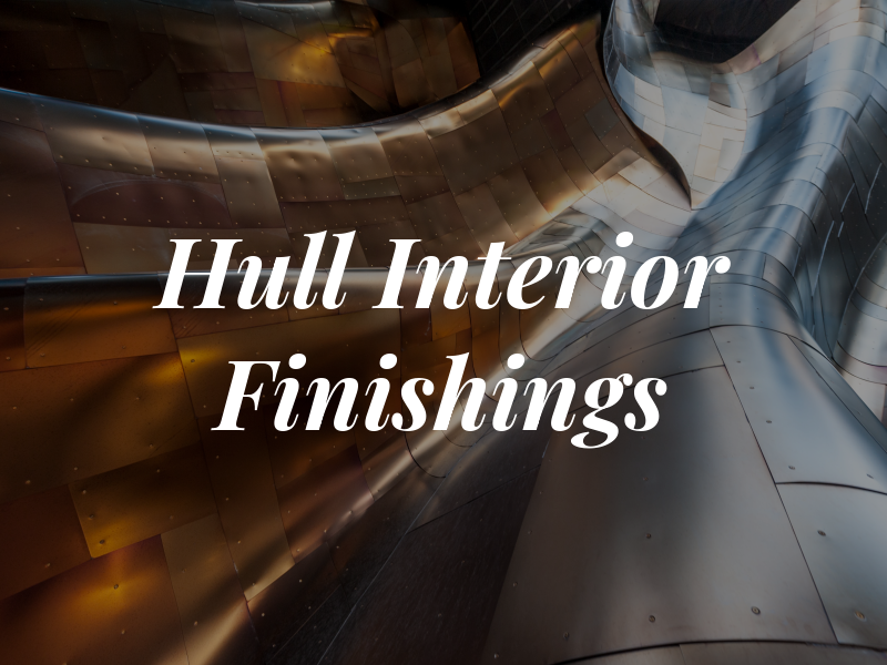 Hull Interior Finishings