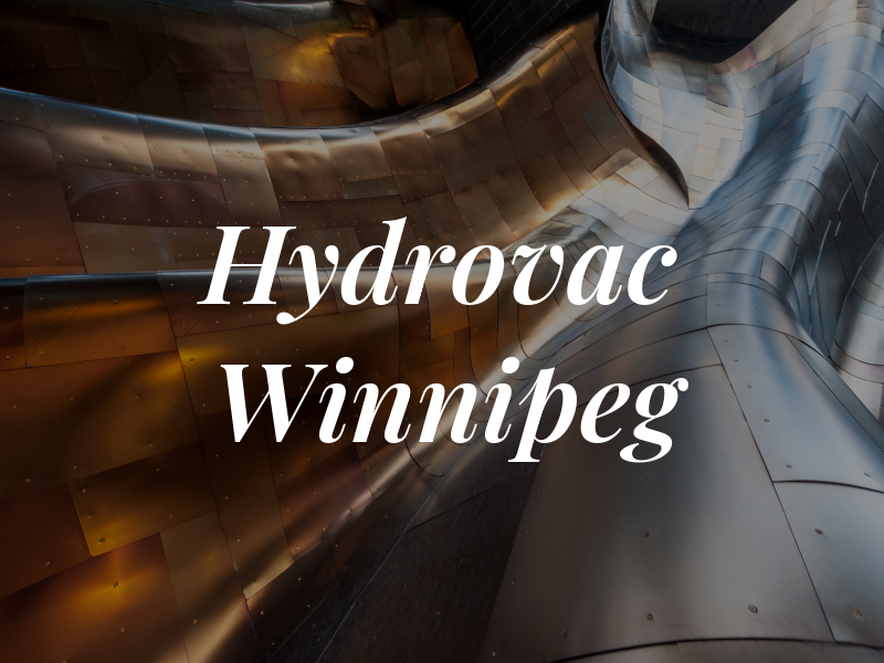 Hydrovac Winnipeg