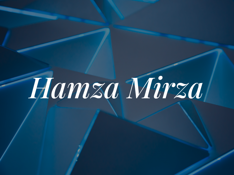 Hamza Mirza
