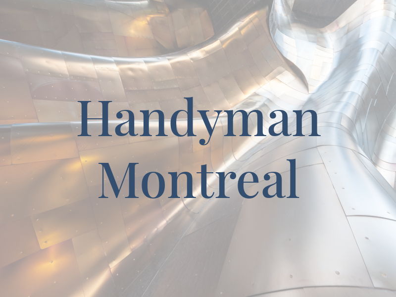 Handyman Montreal