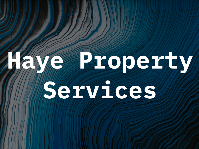 Haye Property Services