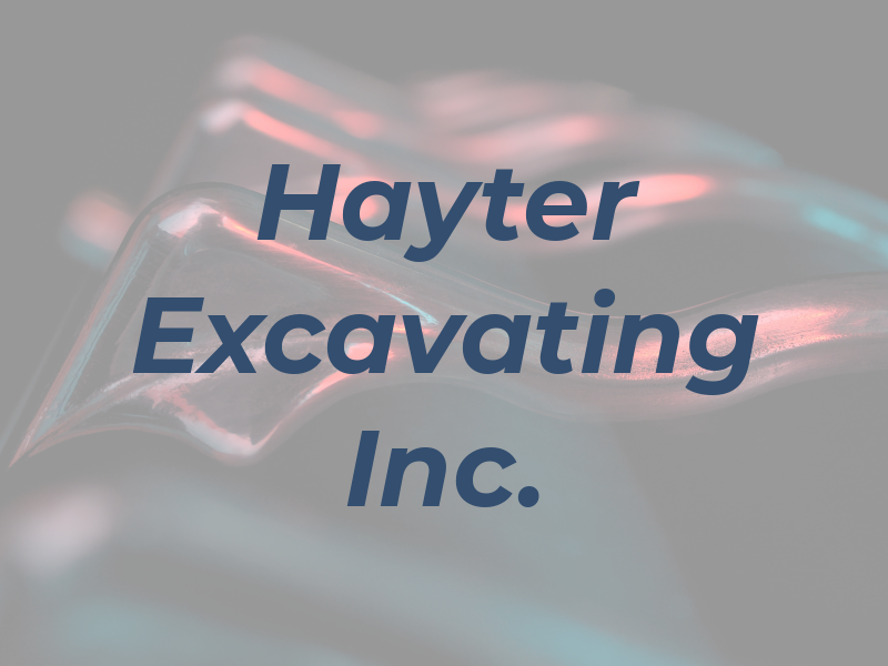 Hayter Excavating Inc.