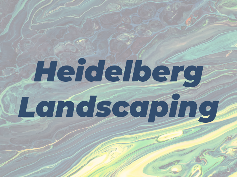 Heidelberg Landscaping
