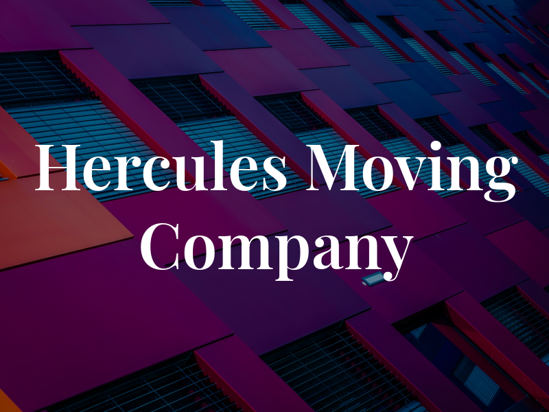 Hercules Moving Company Inc