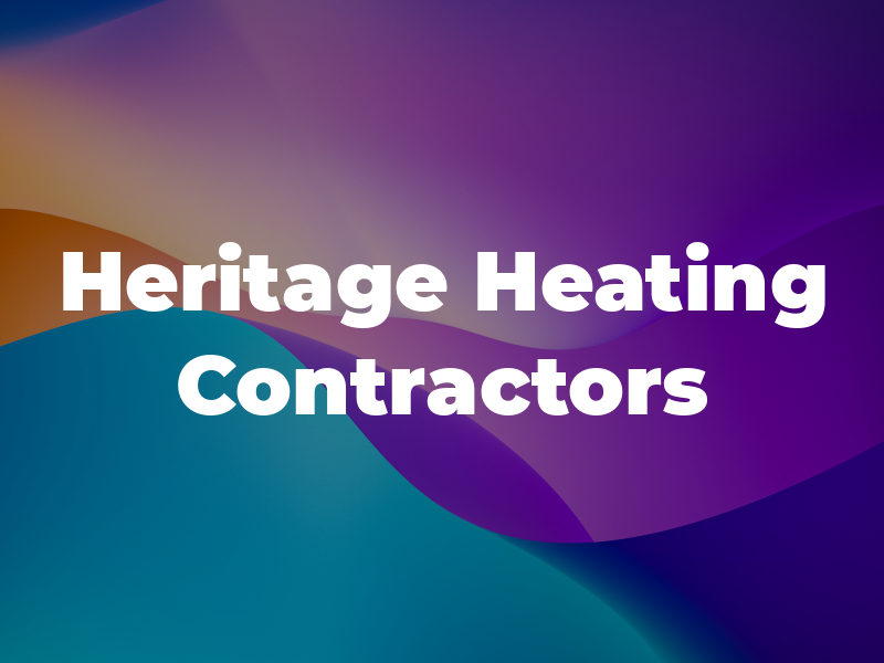 Heritage Heating Contractors Inc