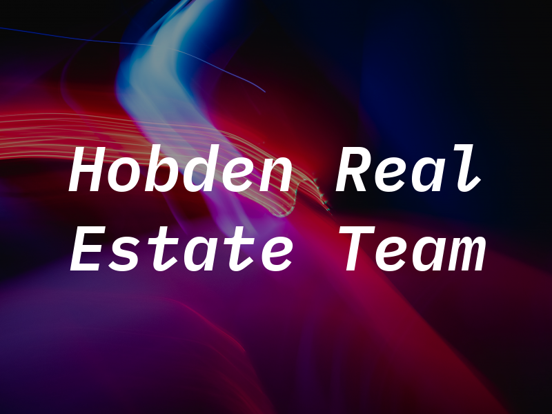 Hobden Real Estate Team