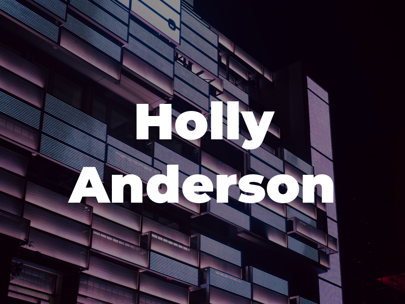 Holly Anderson