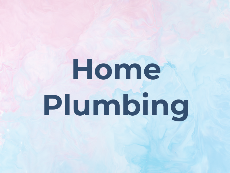 Home Plumbing