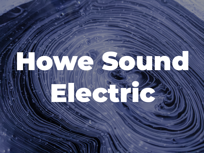 Howe Sound Electric