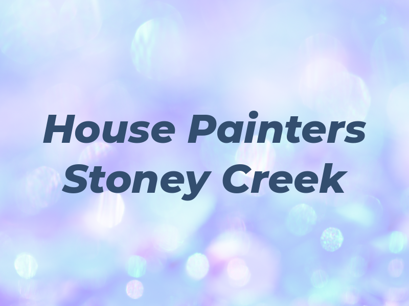 House Painters Stoney Creek