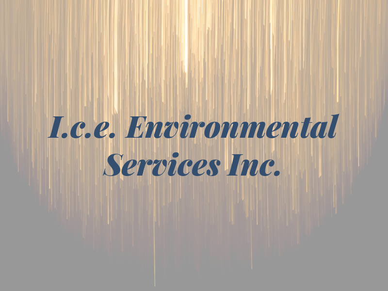 I.c.e. Environmental Services Inc.
