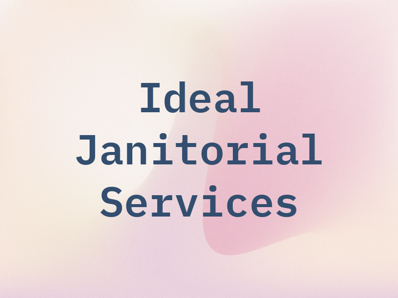 Ideal Janitorial Services