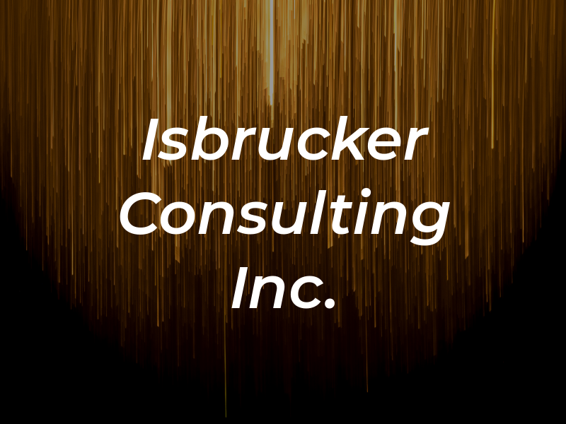 Isbrucker Consulting Inc.