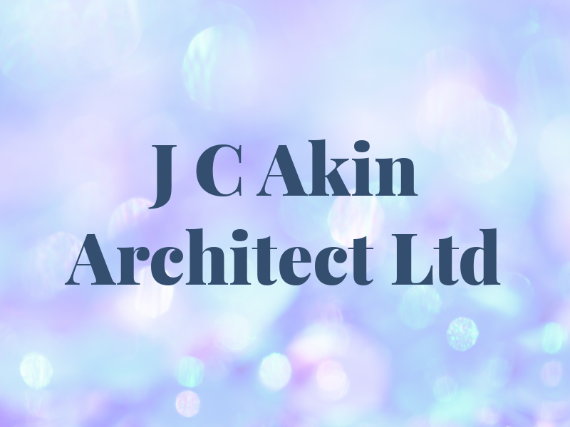 J C Akin Architect Ltd