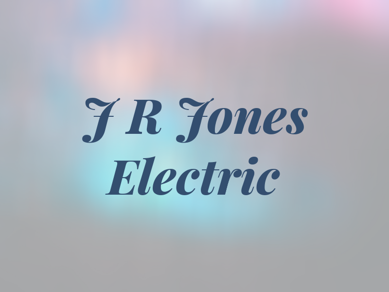 J R Jones Electric