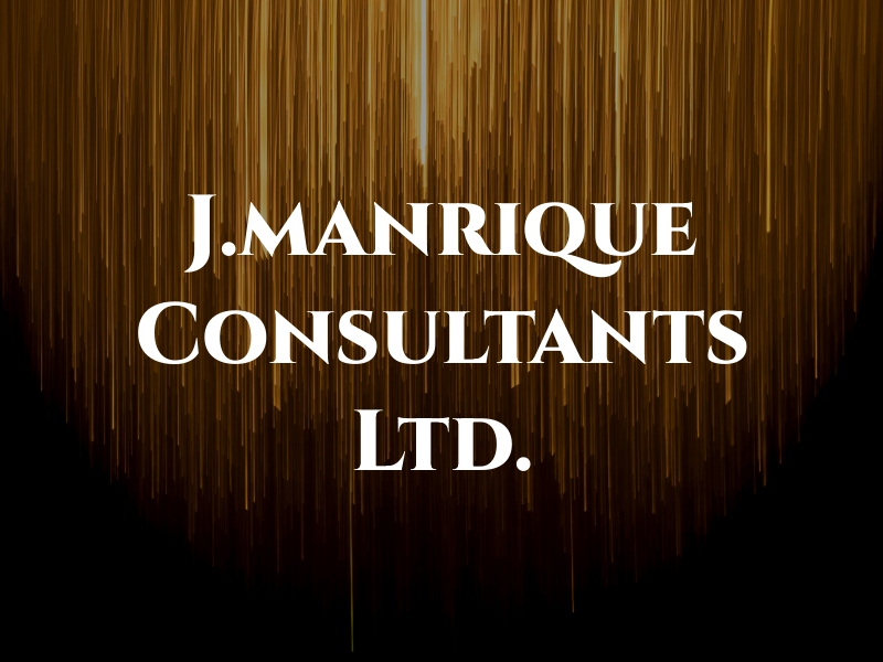 J.manrique Consultants Ltd.