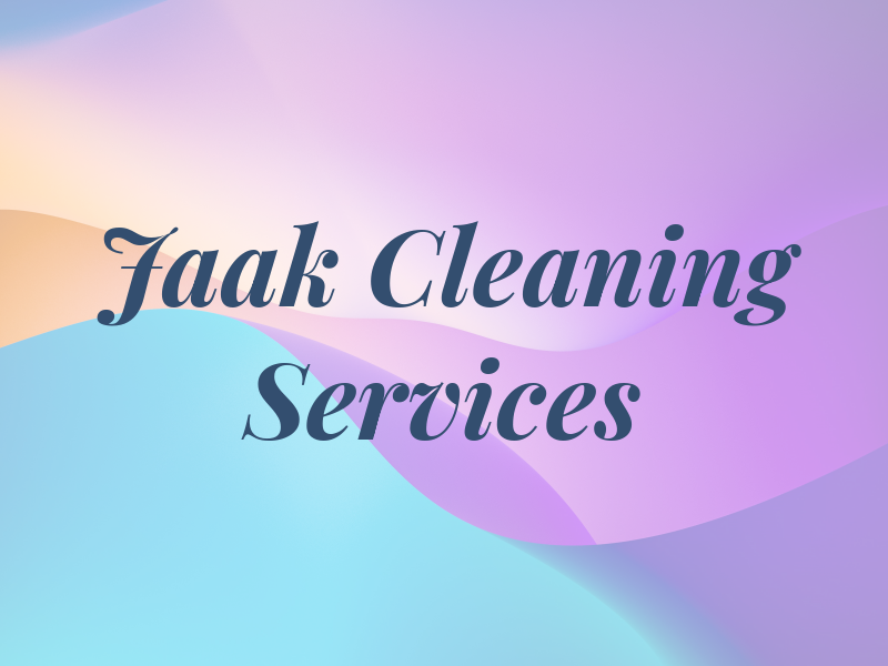 Jaak Cleaning Services