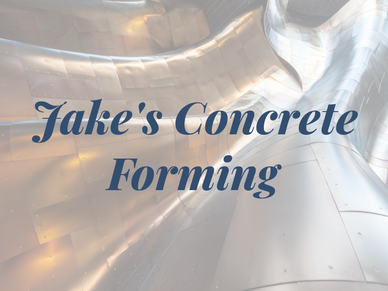 Jake's Concrete Forming Ltd
