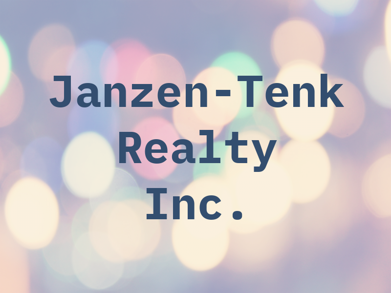 Janzen-Tenk Realty Inc.